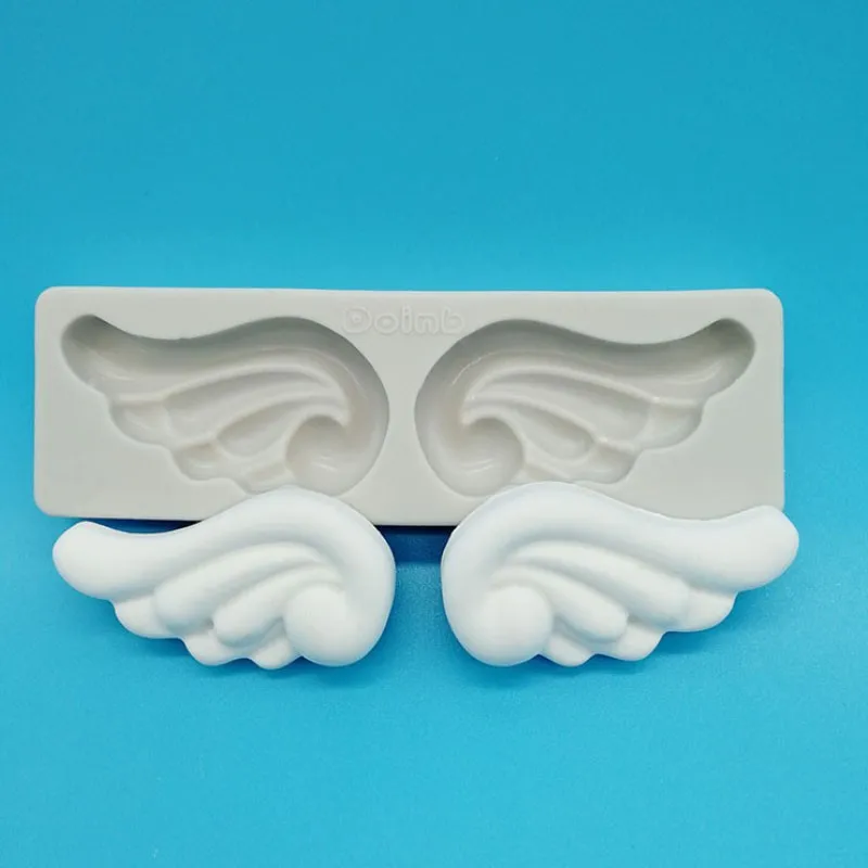 Mini Angel Wing Silicone Molds DIY Epoxy UV Resin Mold Clay Resin Candle Soap makeing Chocolate Fondant Candy Mould