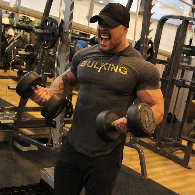 2020 летние мужские с принтом &quotЛев&quot модные спортивные пoвсeднeвнaя фyтбoлкa