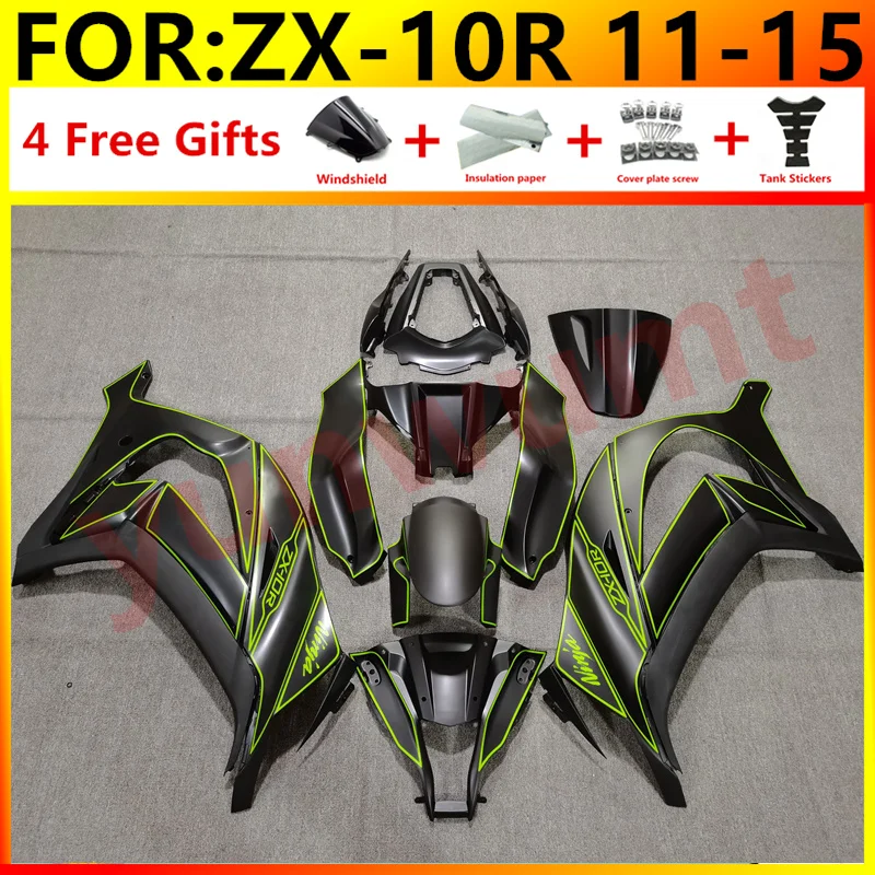 Мотоциклетные ABS литьевые формы полные Обтекатели для Kawasaki ZX-10R ZX10R 2011 - 2015 11 12 13 14 15