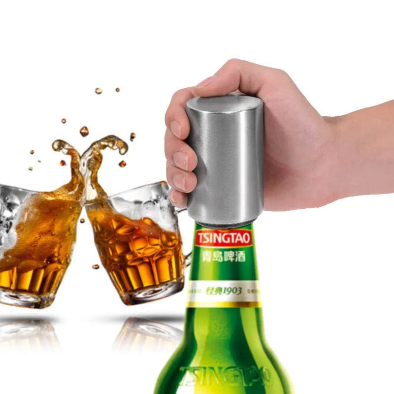 1 шт. Портативный бутылка Кепки пистолет креативные бутылки открывалка для