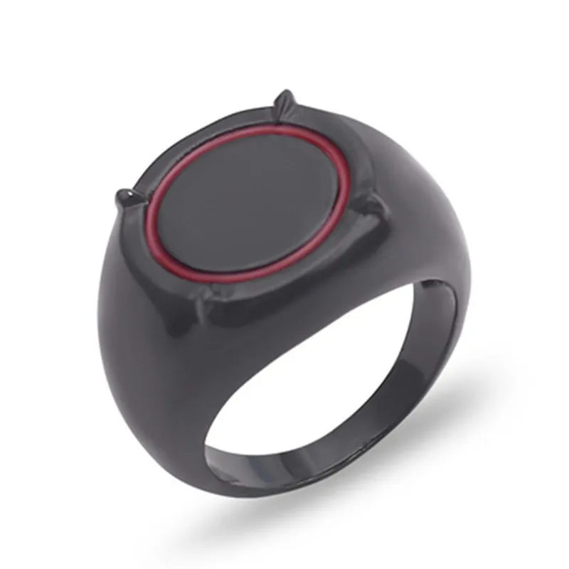 

Anime Ladybug And Cat Noir Adrien Ring Woman Boy And Girl Cartoon Jewelry Black And White Color Quality Ring Cosplay Accessories