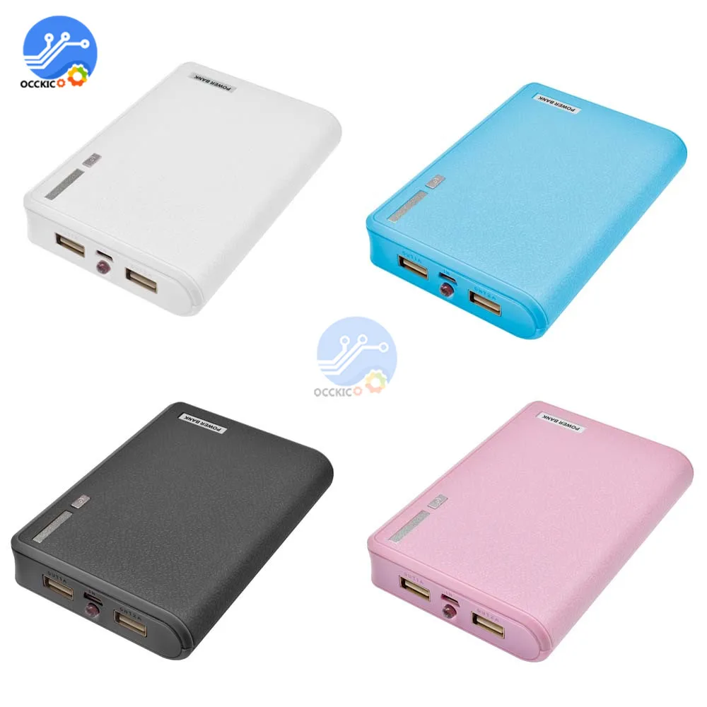 USB 4*18650 Внешний аккумулятор контейнер для аккумулятора DIY корпус чехол 18650