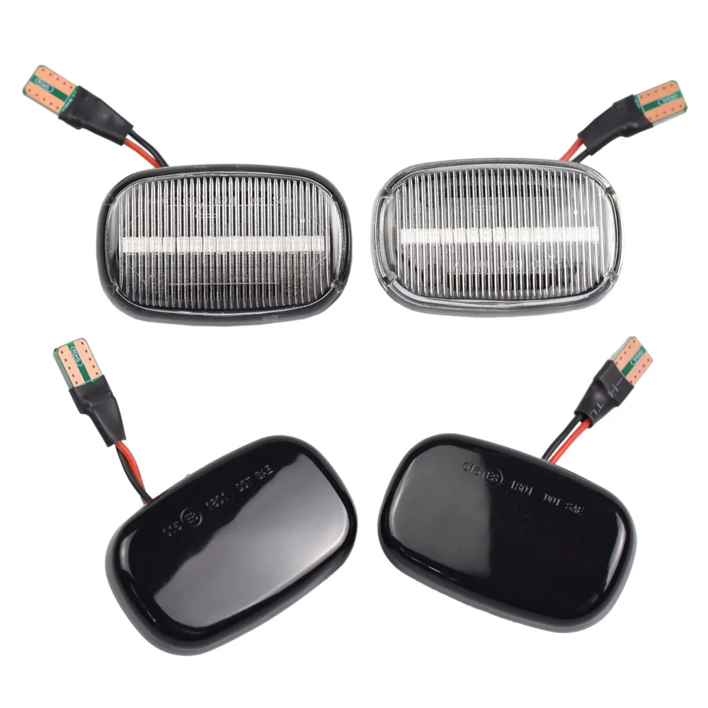 Светодиодный динамический боковой указатель поворота для Toyota Corolla Celica caldine Camry Hilux