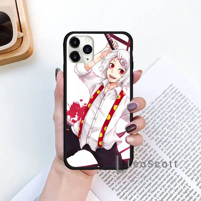 

Japanese Anime Juzo Suzuya Tokyo Ghouls Phone Case for iPhone 11 12 mini pro XS MAX 8 7 6 6S Plus X 5S SE 2020 XR