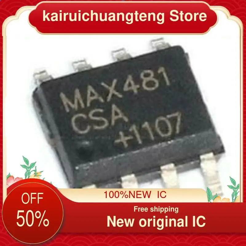 

(1PCS) MAX481CSA+T MAX481ESA+T SOP-8 New original IC