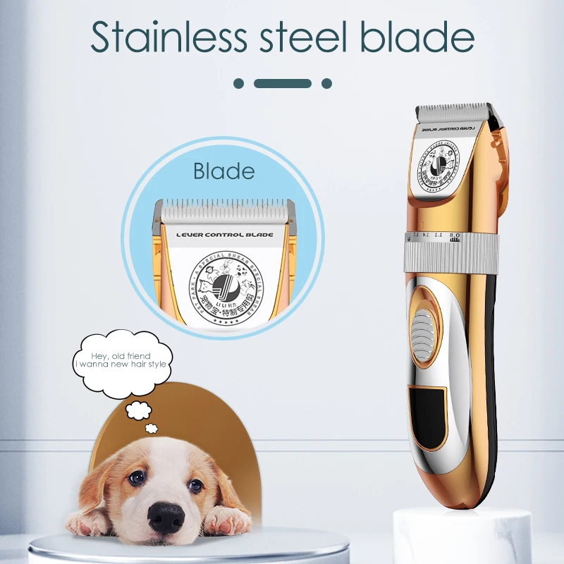 Электрическая машинка для стрижки волос профессиональный триммер домашних