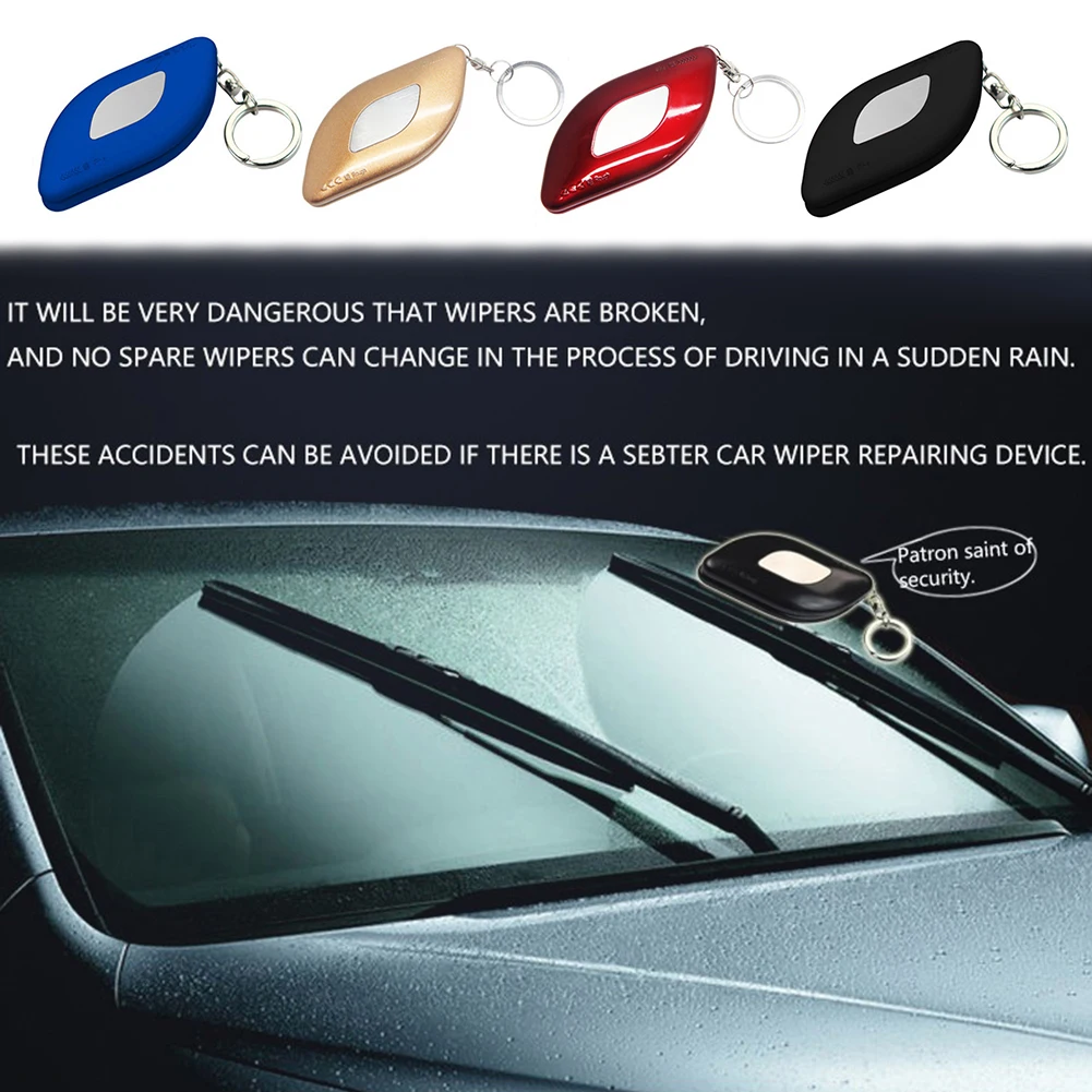 

Car Wiper Repair Tool Windshield Wiper Scraping Renovation Tool Double-Sided Wiper Strip Repair Tool