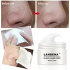 Всасывающая маска LANBENA для удаления черных точек, глина для носа, Глубокая очистка, пилинг, лечение акне, крем с салфетками TSLM1
