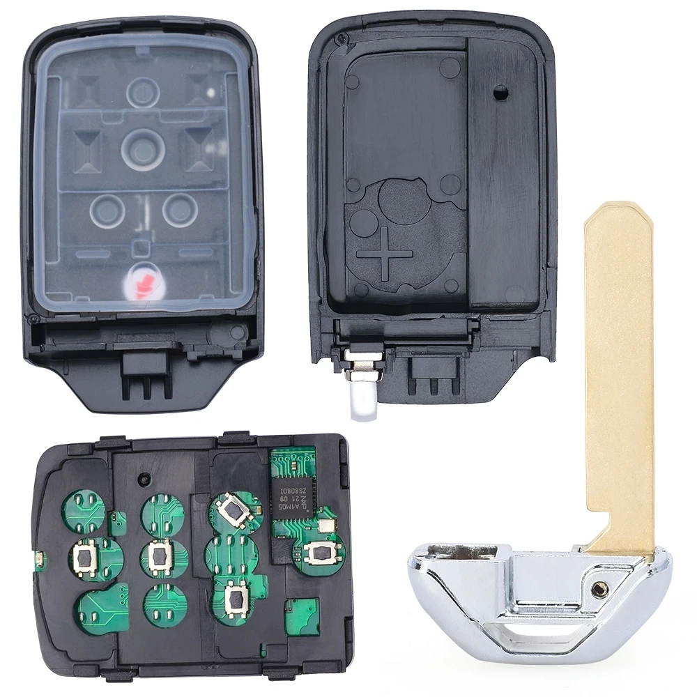 KEYECU FCC ID CWTWB1G0090 для Honda Accord 2018 2019 2020 2021 433 92 МГц 4A Chip 4 / 5 кнопочная безключевая