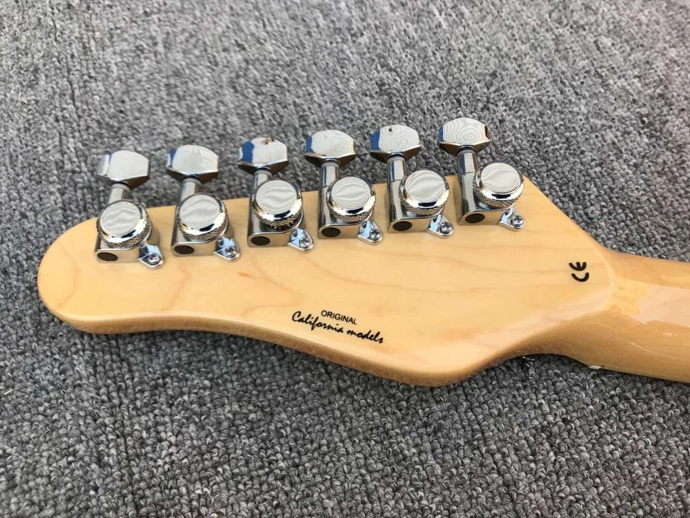 KSG AAA стеганая Кленовая электрическая гитара Уилкинсон Магнето звукосниматели