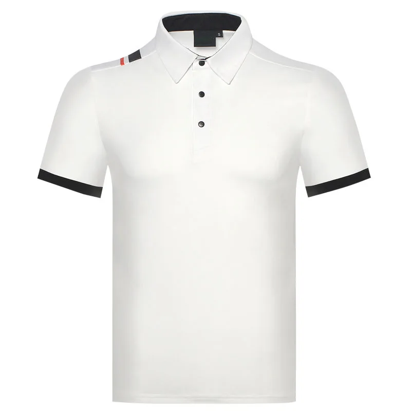 

2021 Men's golf clothing Active Sportswear breathable polo T-shirt casual business tops customized