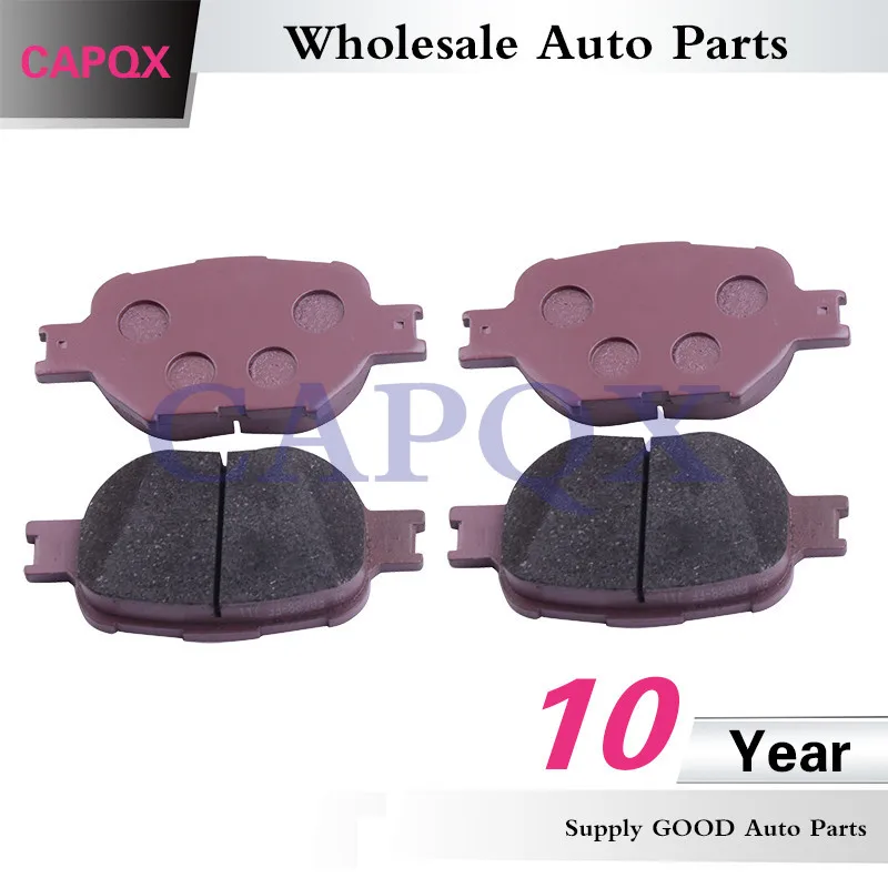 Передняя тормозная колодка CAPQX 04465 21030 0446521030 для COROLLA ALTIS SED/WG ZZE122 2005 2006 2007 SCION TC 2004 2008