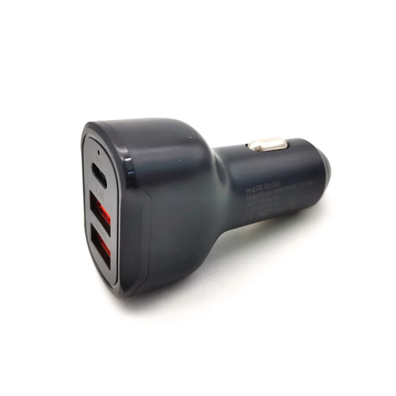 

30W PD Type-C Fast Charger Dual USB Car Charger Adapter For iPhone 12 11 Pro Max