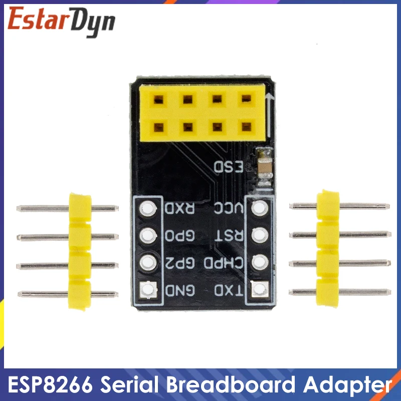ESP-01 Esp8266 ESP-01S модель последовательного макета ESP8266 адаптер для модуля трансивера
