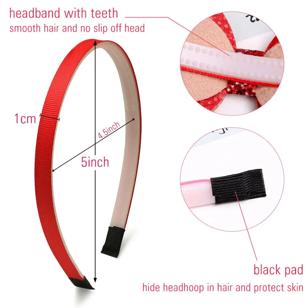 Резинка для волос XIMA 3 шт./лот 1 см девочек ручной работы пластиковая лента с