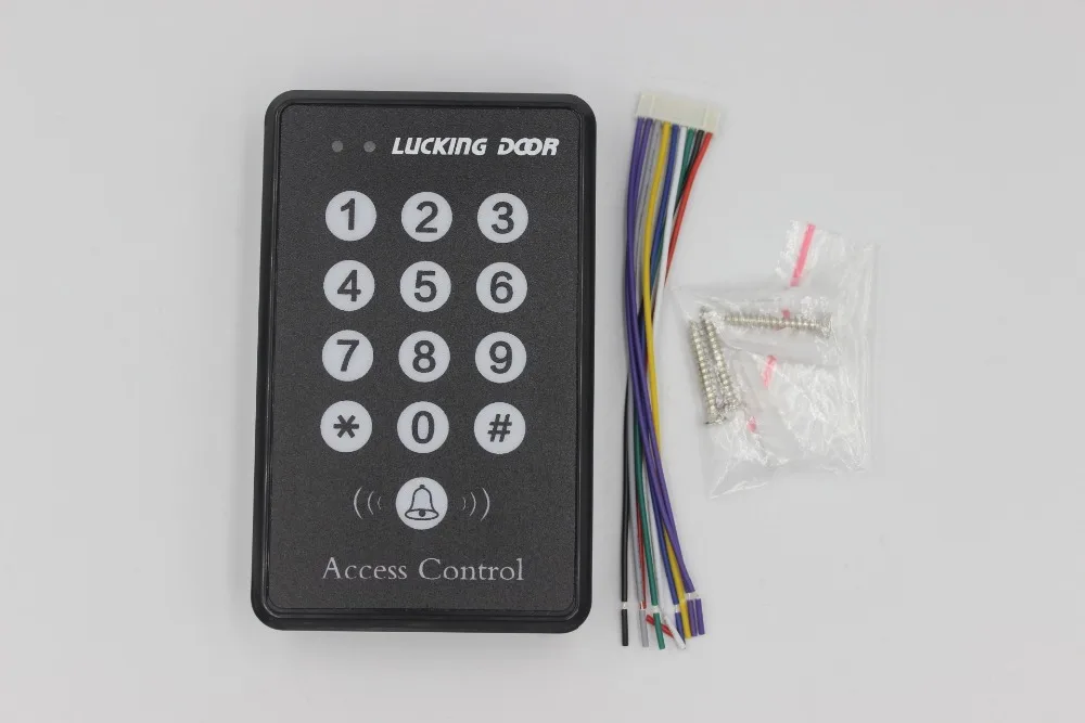 LUCKING дверь 125 кГц RFID система контроля доступа устройство безопасности RFID Близость входной двери замок клавиатура контроля доступа