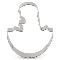 liliao cute baby dinosaur in egg cookie cutter stainless steel biscuitsandwichbread mold baking tools kitchen accessories