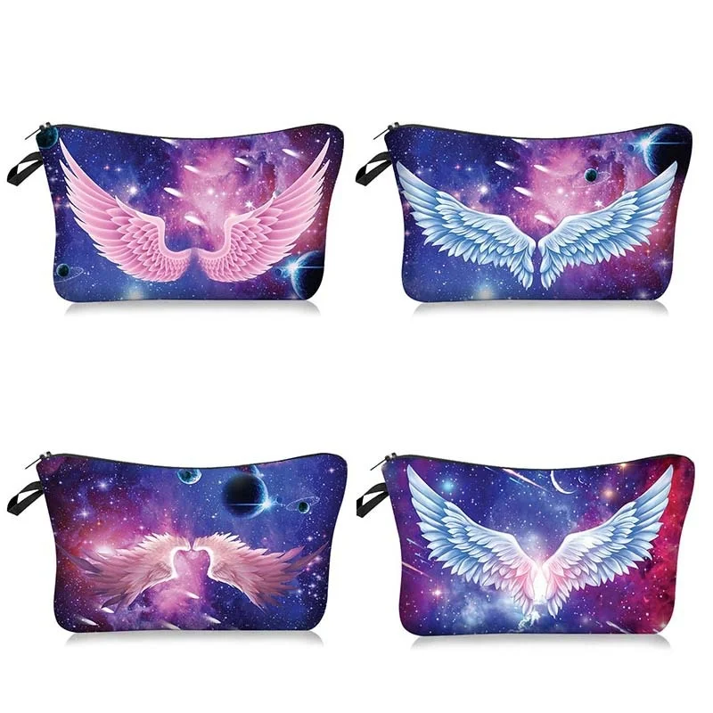 

Женские сумки для макияжа, новинка, косметички, серия «фантастическое звездное небо», косметичка, дорожные сумки-клатчи, женская косметичка