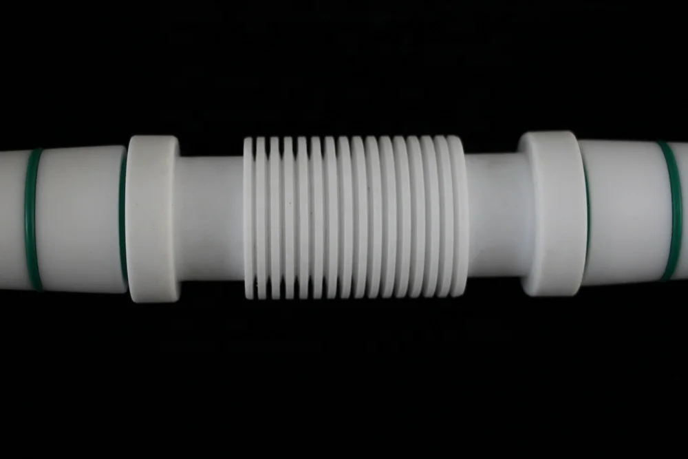 

PTFE Flexible Bellows Male Joints 34/45 With O Ring, PTFE Flexible connection 34/45