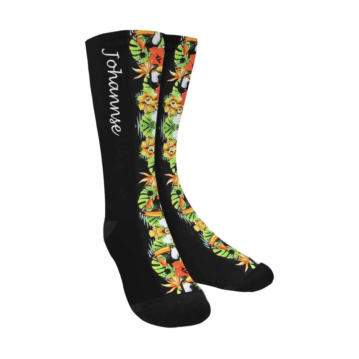 

Custom Name Parrot Sublimated Crew Socks