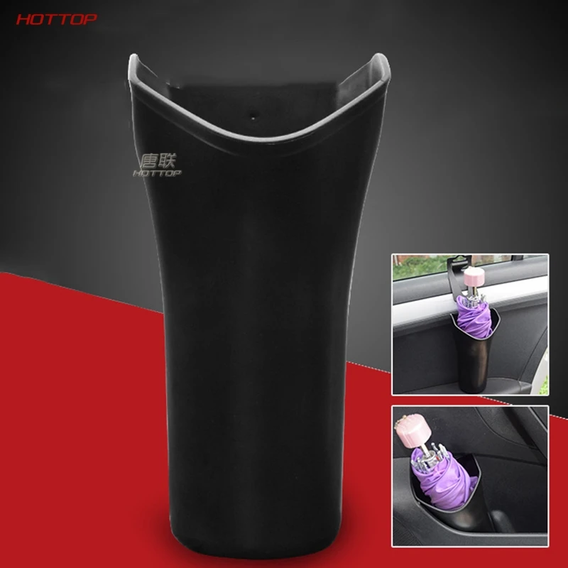 Черный Автомобильный ствол для зонта из абс + ПЭ многофункционального хранения |