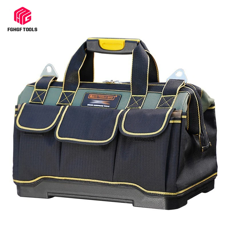 

FGHGF Tool Bag Electrician Tools Carpentry Hardware Repair Portable Storage Organizers Box Work Spanner Kitbag Big toolkit