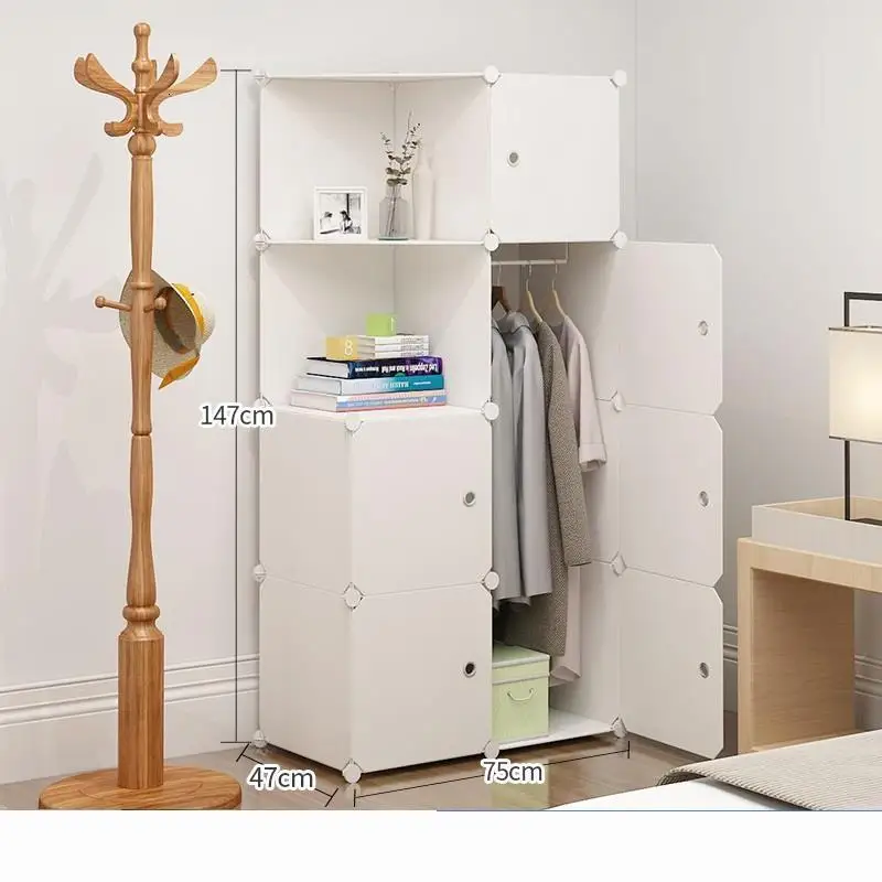 MODEL J Для спальни Penderie Meuble Range Armario De Almacenamiento Armadio Guardaroba Mueble Closet Guarda Roupa шкаф для одежды - Цвет: MODEL J