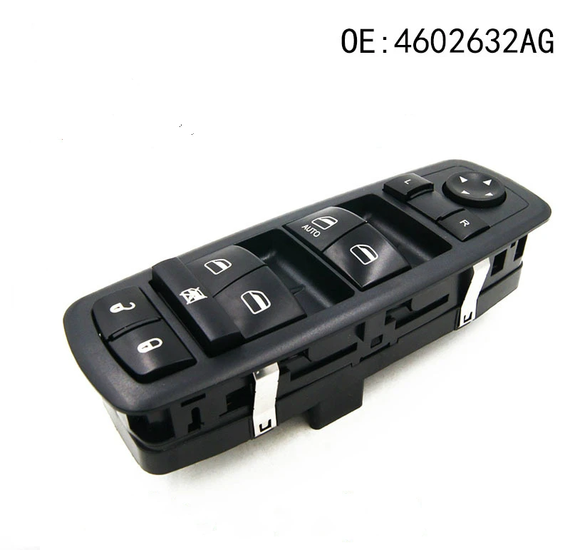 

Master Power Window Control Switch Driver Left Side 4602632AH 4602632AG 4602632AF For 08-12 Jeep Liberty/Dodge Nitro Journey