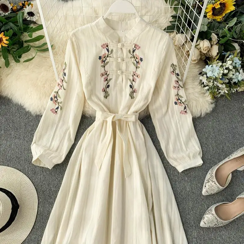 Новинка 2019 модная женская одежда осенняя платье женское элегантное | Женская