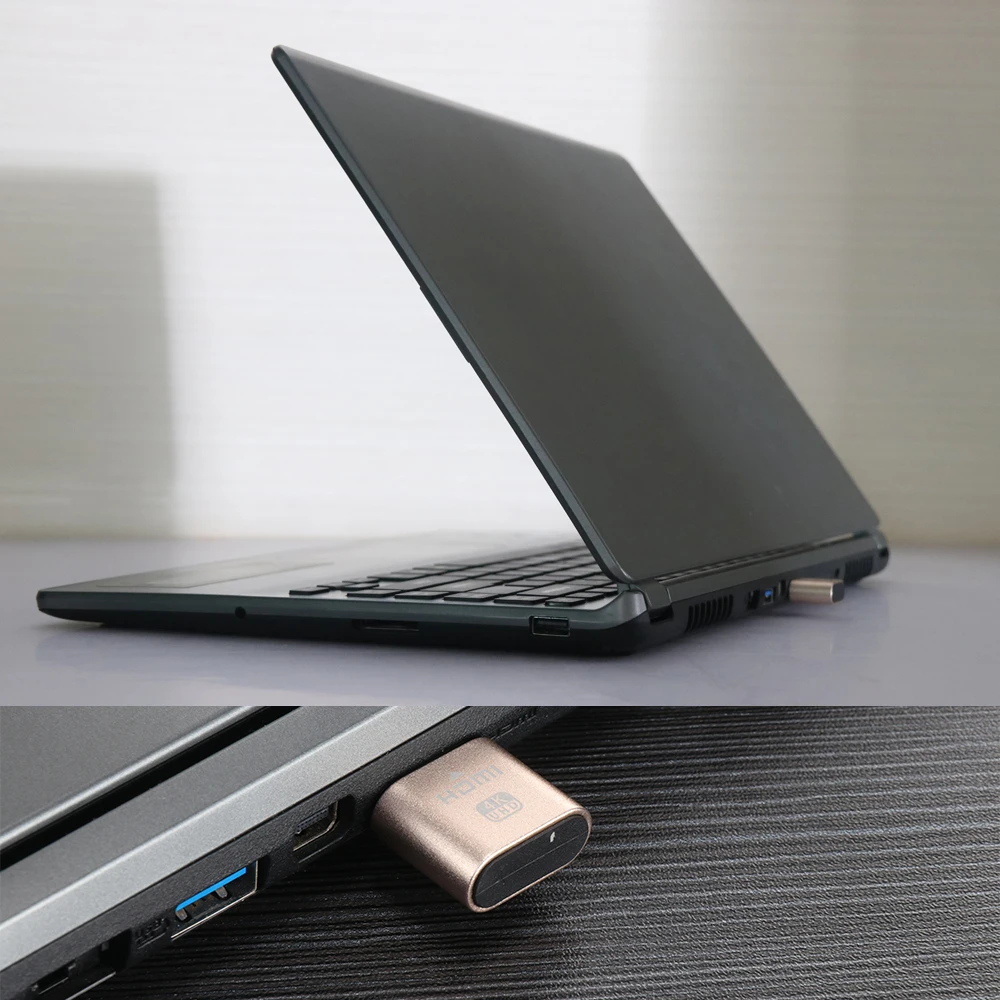 Эмулятор призрака без головы поддельный дисплей мини муляж 60 Гц адаптер HDMI