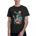 Мужские футболки, плавки Goku Gohan Vegeta Super Bandai Dragon Ball Z Goku, Повседневная футболка из 100% хлопка, Аниме футболки, одежда