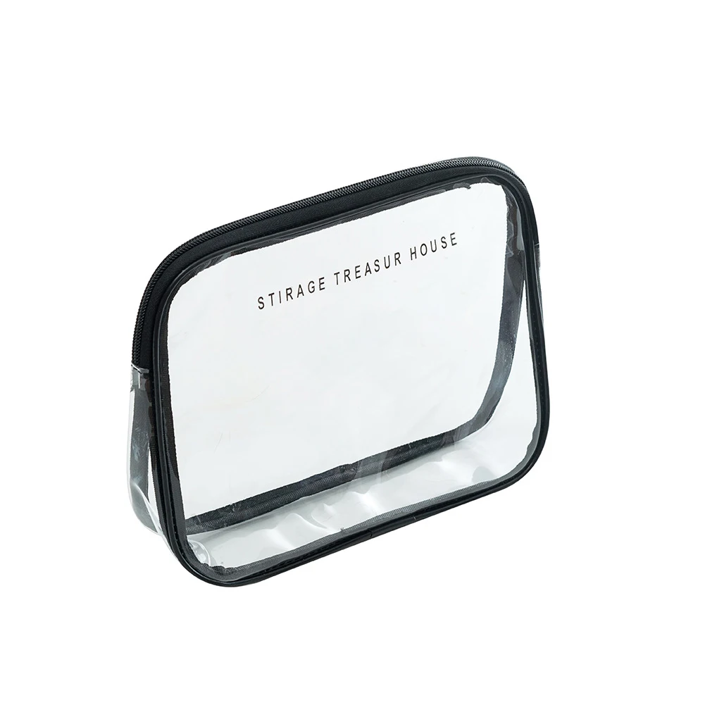 Прозрачная сумка для туалетных принадлежностей портативная Водонепроницаемая