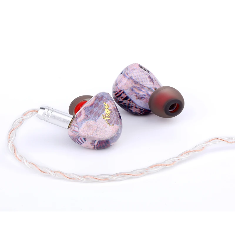 QOA Vesper 1BA + 1DD гибридные наушники-вкладыши HIFI наушники DJ монитор шумоподавляющая