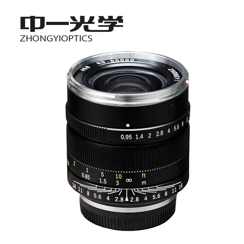 

ZHONGYI Mitakon Speedmaster 17mm F0.95 MF camera Lens for M4/3 Micro Four Thirds Camera MFT Camera GH4 OMD EM1 BMPCC