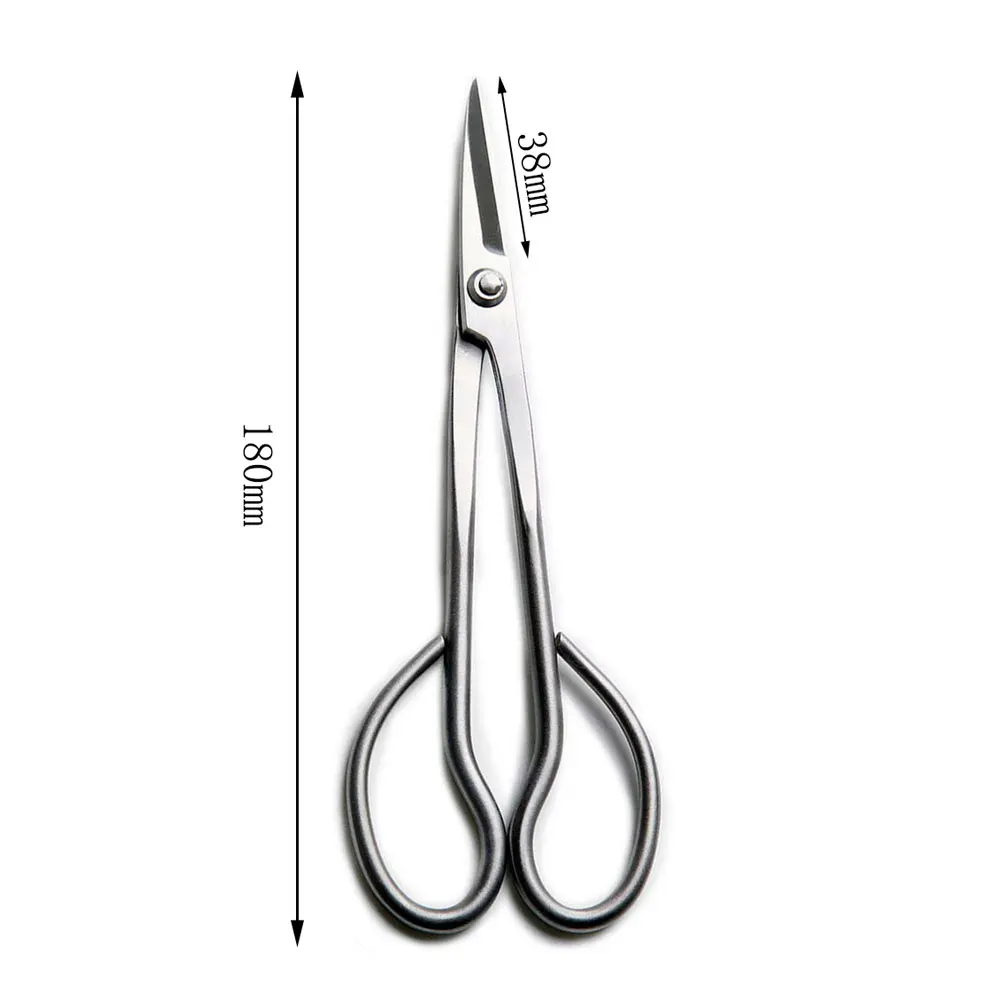 Ножницы для начинающих 180 мм с длинной ручкой инструмент бонсай из легированной