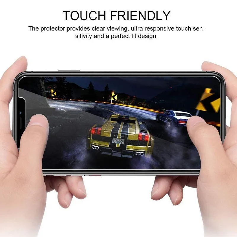 Полноэкранная Защитная пленка для Apple iPhone 12 11 Pro Max 7 8 6 6S Plus XR XS 5 SE 2020 X закаленное