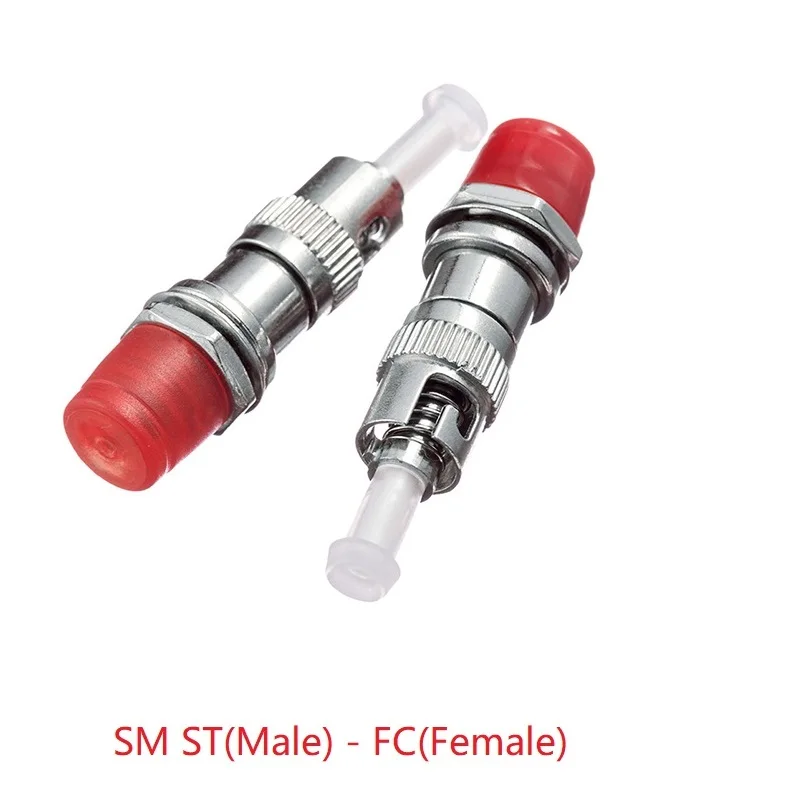 Fiber Adapter Connector ST Male-FC Female ST Male-SC Female Single-mode ST Male-LC Female Multi-mode Fiber Converter SM/MM