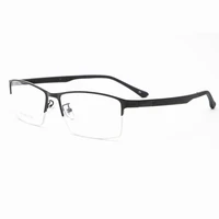 stainless steel frame large mens big face glasses eyeglasses bsx0010 retro business can do myopia lens metal eyewear