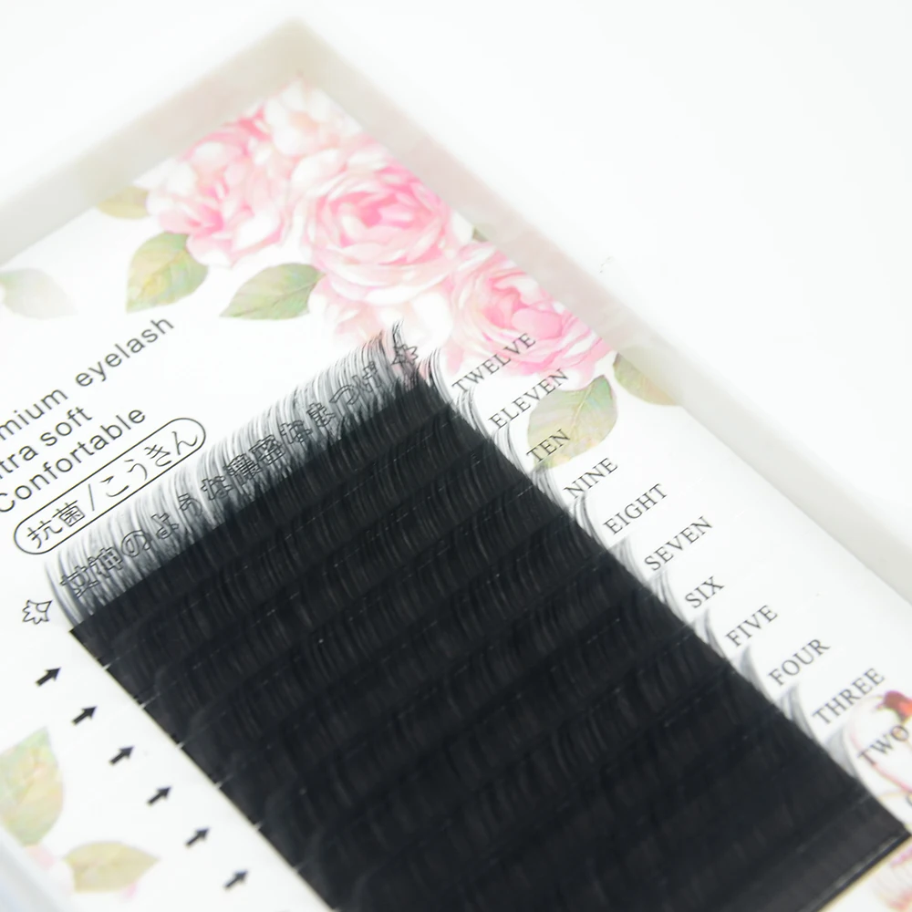 

NEW 0.05/0.07 Silk protein Curvature does not rebound eyelashes extension false eyelashes individual eyelashes mink silk lshses