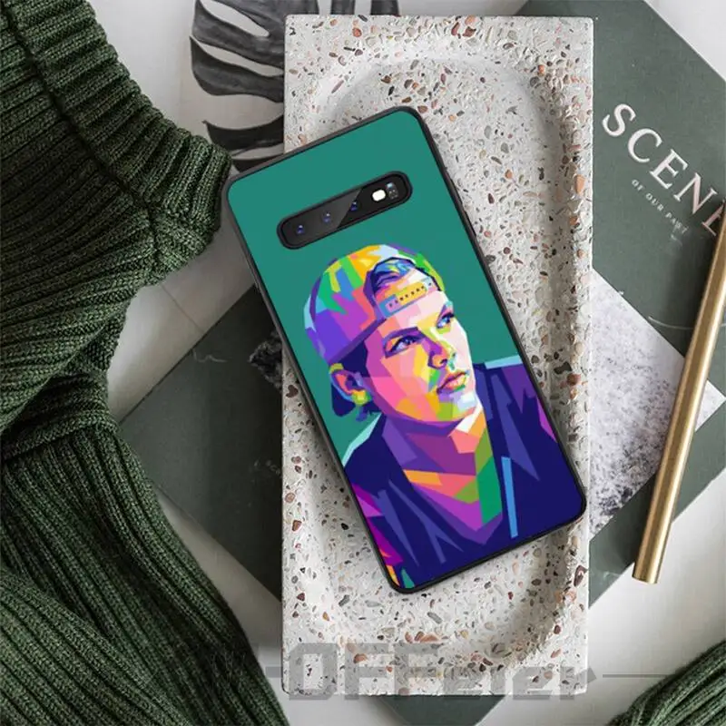 DJ Avicii золотой чехол coque fundas etui для samsung galaxy A10 A20 A30S A40 A50 A51 A70 A71 note 8 9 10 | Мобильные