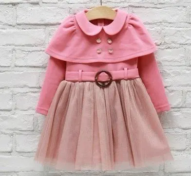 Розничная продажа осеннее платье для девочек принцессы MOQ1 pc бесплатная доставка