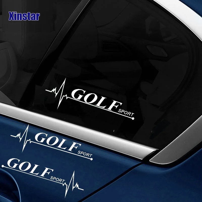 2 шт. наклейки на окна автомобиля для vw volkswagen golf6 golf7 MK4 mk5 mk6 mk7 golf GTI golf r