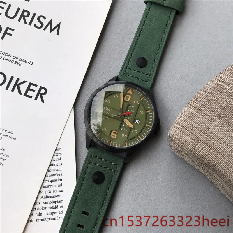 

IWC watch men's skeleton automatic mechanical AAA watch gold skeleton retro men's women watch quartz watch