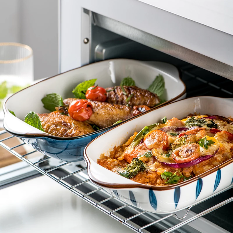 1 шт. 8 5 дюймов японский кран с двойной ручкой прямоугольник Керамика пластины