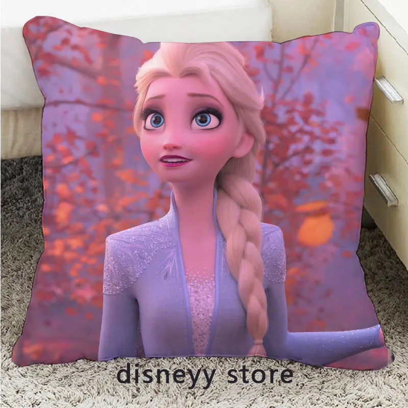 Декоративные наволочки Disney frozen2 для девочек Эльза Анна мультяшный чехол подушки 1