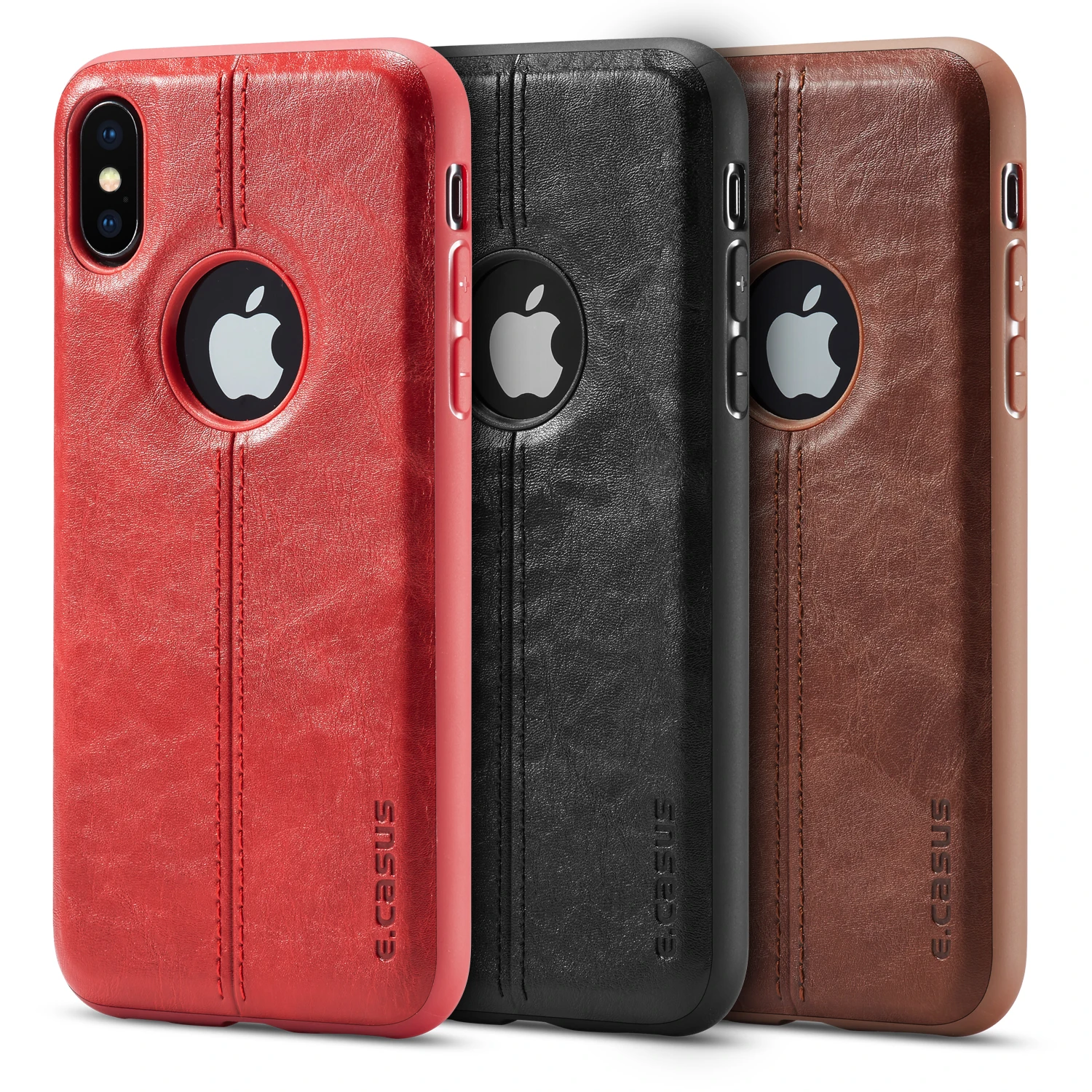 Роскошный кожаный тонкий жесткий чехол для iPhone XR XS MAX ударопрочный X 8 7 6 Plus