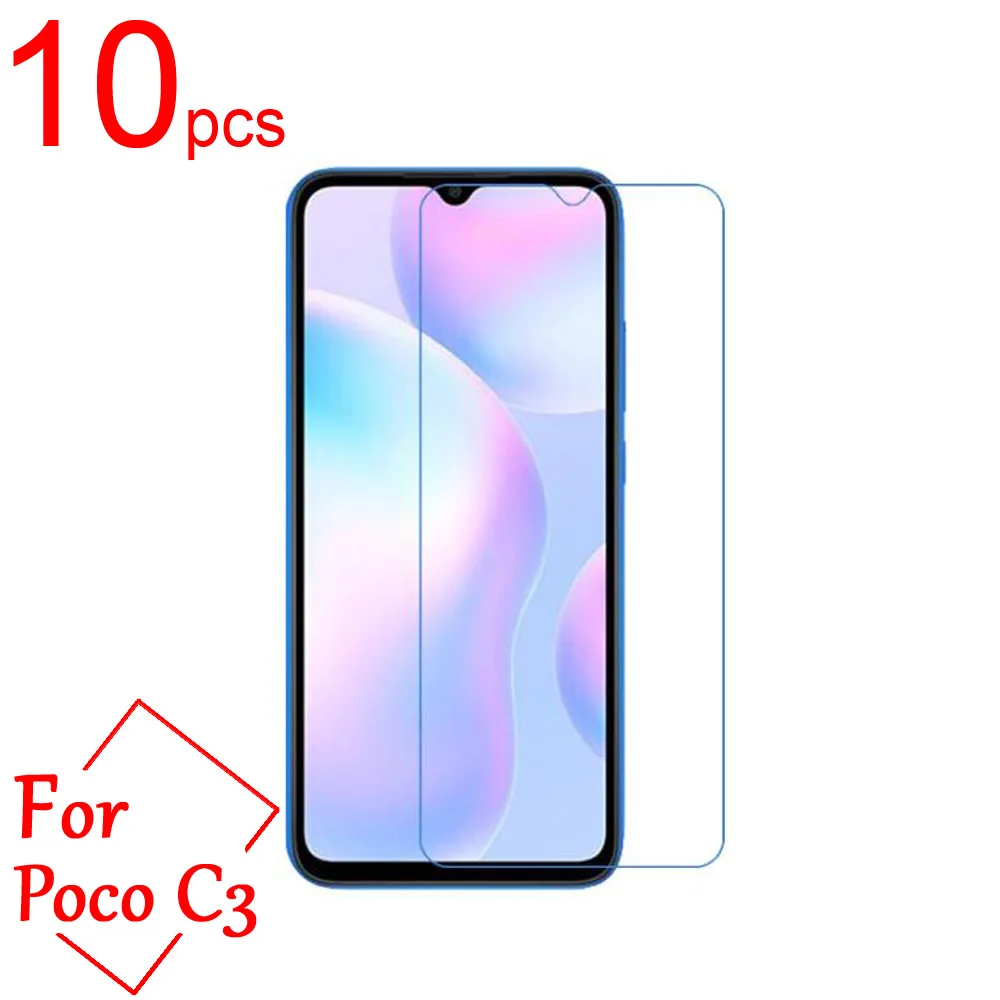 

10 шт. ультра прозрачные/матовые/нано взрывозащищенные для POCO C3 Защитные пленки для ЖК-экрана для Xiaomi pocophone POCO C3 Защитная пленка