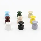 1050 шт. фарфоровый изолятор для настенной проводки керамический электрический изолятор с винтом