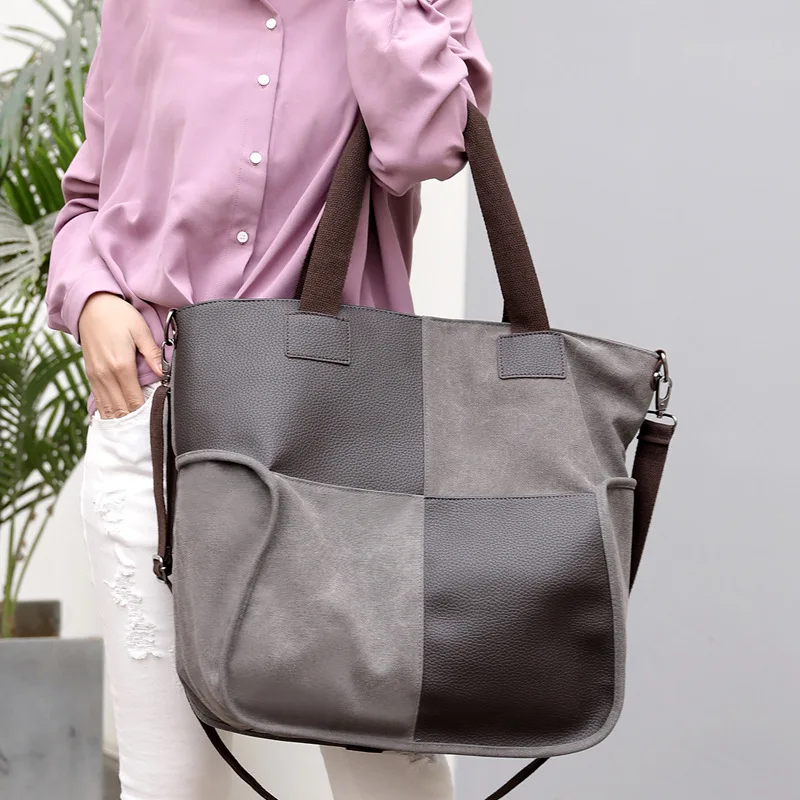 

The Trend of ri han ban Handbags Shoulder Bag Hand Carrying and Shoulder Carrying Aslant Book Bags Canvas Leisure Travel Bag