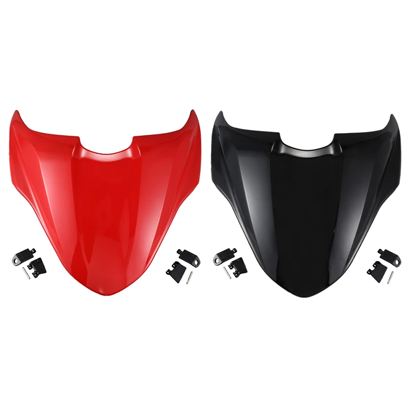

Motorcycle Rear Passenger Pillion Seat Cover Hard Seat Cowl Hump for Ducati Monster 821 2014 2015 2016 2017